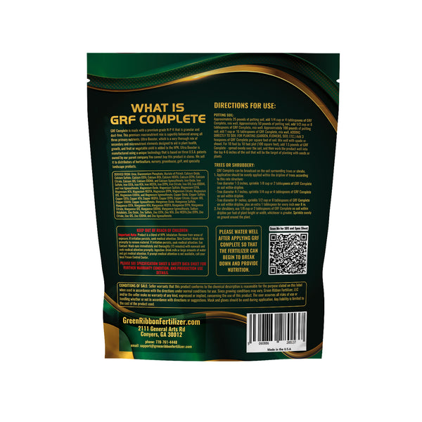 GRF Complete - The Best Balanced Granular Complete Fertilizer Available