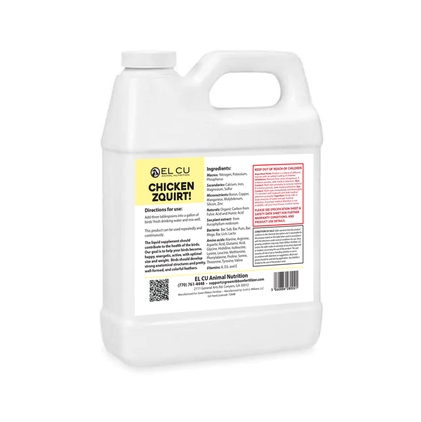 Chicken Zquirt - Liquid Supplement for Your Two Legged Friends!