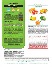 GRF Boost for Citrus Trees