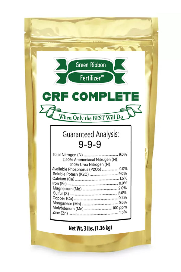 GRF Complete - The Best Balanced Granular Complete Fertilizer Available