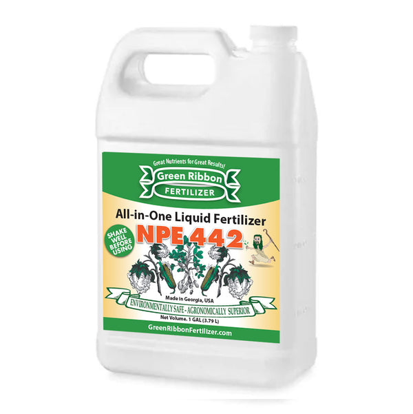 one fertilizer for all plants All-in-One Liquid Fertilizer – NPE 442 (1 Gallon)
