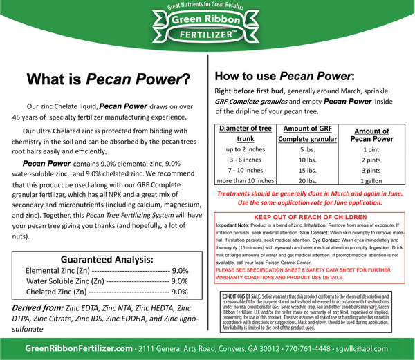Pecan Power! Our BEST Liquid Pecan Tree Fertilizer