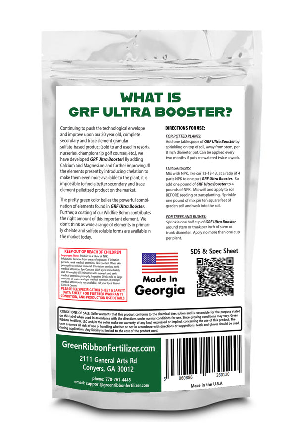 GRF Ultra Booster - The Best "Multivitamin" for Plants